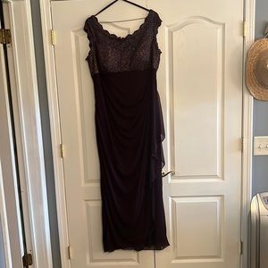Beautiful dark purple dress